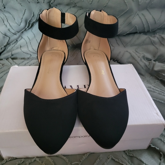 Dream Pairs, Amiga black nubuck flats- 5.5 - Picture 5 of 6